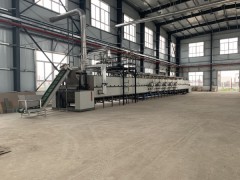 產品用途：工業粉體焙燒，規格：25-1.5米燃氣網帶窯