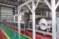 產品用途：鋼帶爐焙燒工業粉體，規格：28-1.5米電加熱